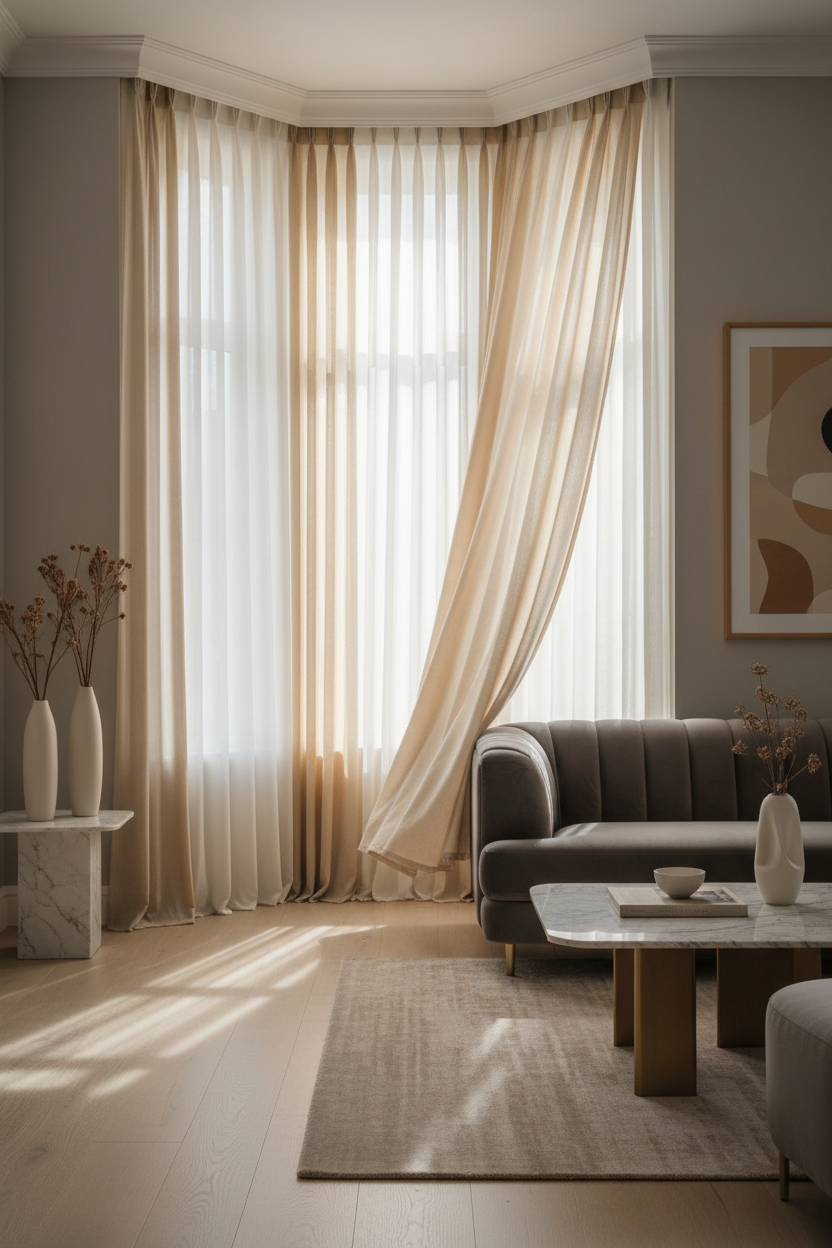 Wavy Curtains