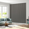 Ash Grey / Smokey Grey SPC Fluted Panels