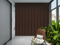 Dark Walnut SPC Fluted Wall Panels