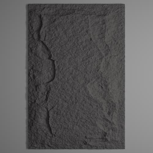 Industrial Concrete Grey PU Stone Sheet