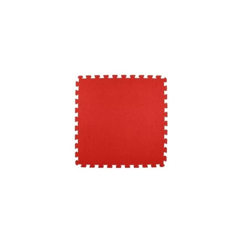 Interlocking Rubber Tiles 100x100 cm – Red