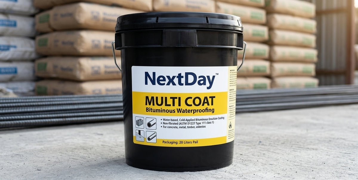 MULTI COAT Bituminous Emulsion Coating | Water-Based Damp Proofing